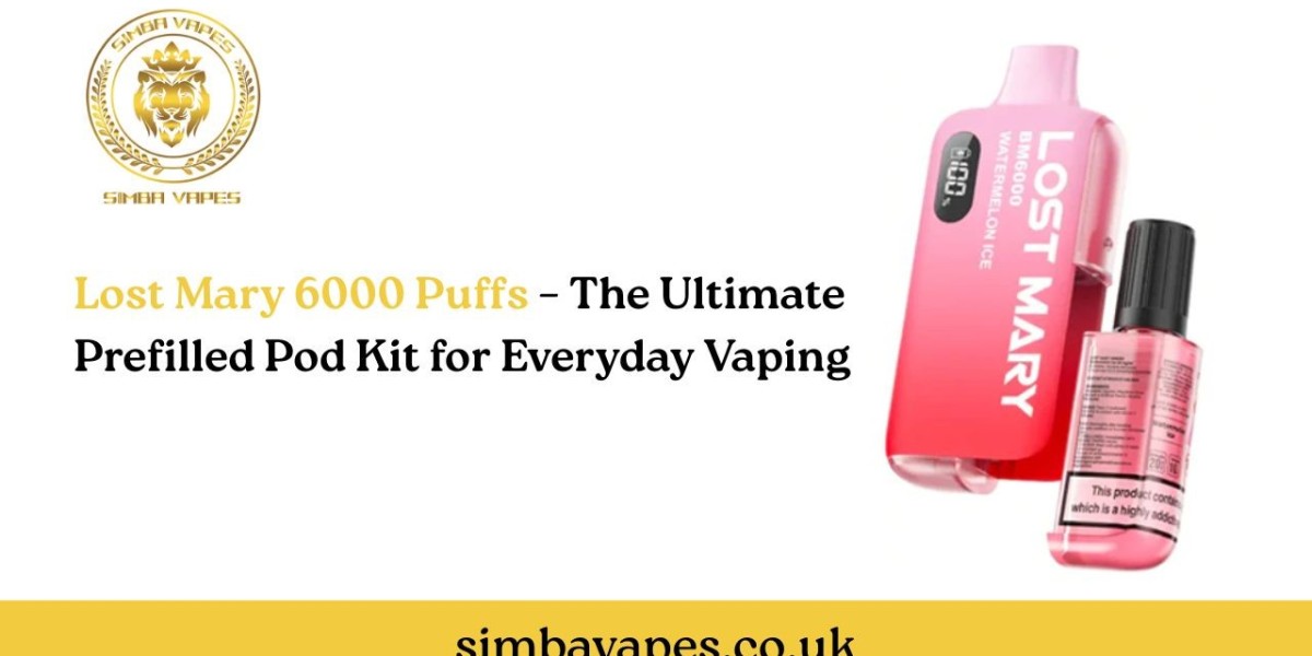 Lost Mary 6000 Puffs – The Ultimate Prefilled Pod Kit for Everyday Vaping