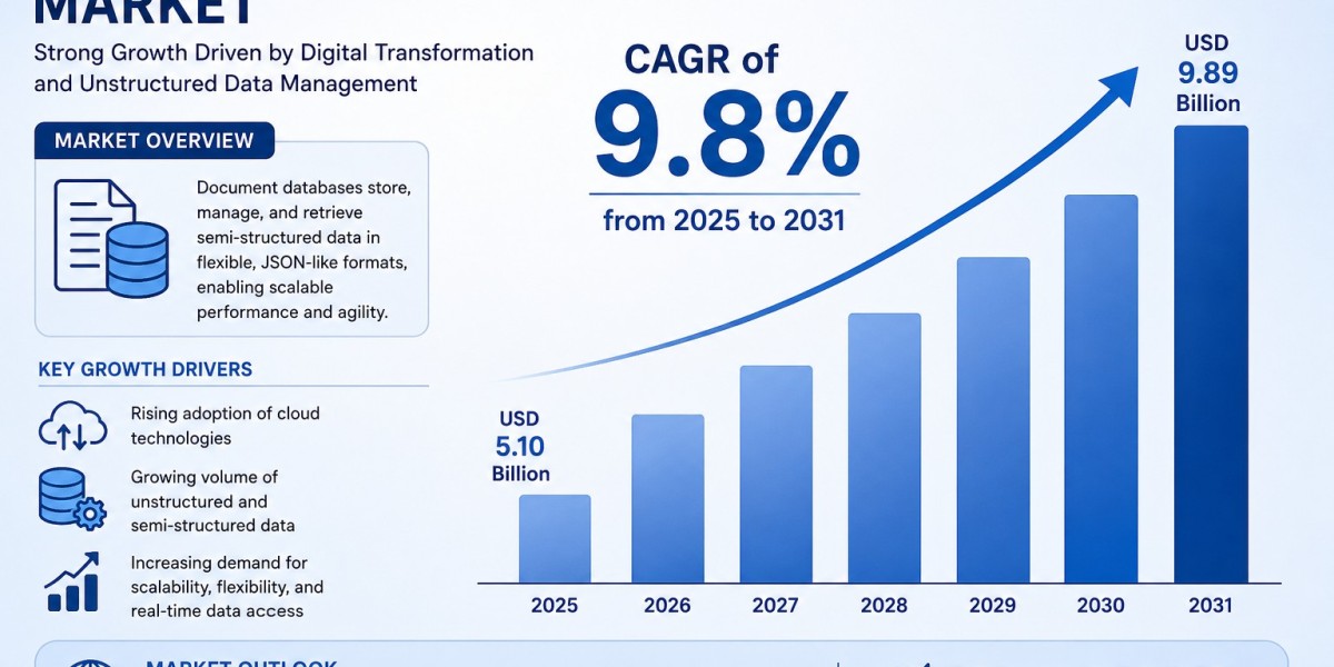 Document Databases Market Forecast 2031: US Remains the Leading Contributor