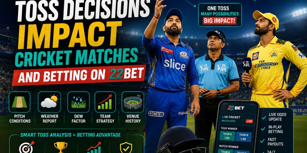How Toss Decisions Impact Cricket Matches and Betting on 22Bet