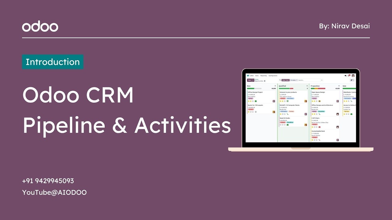 Odoo CRM Pipeline Activities Explained Simply - Strats360