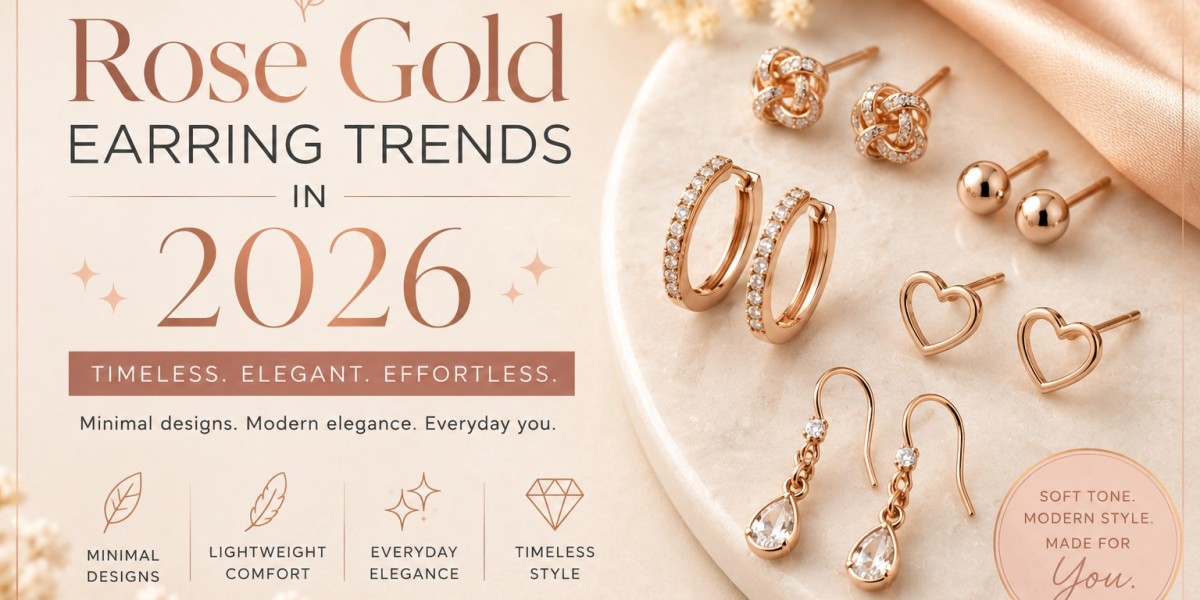 Rose Gold Earring Trends in 2026