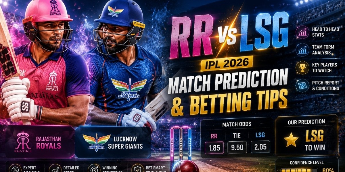 RR vs LSG IPL 2026 Match Prediction & Betting Tips