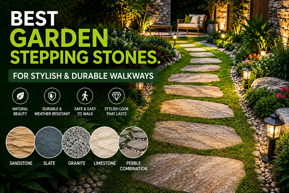 Best Garden Stepping Stones for Stylish and Durable Walkways