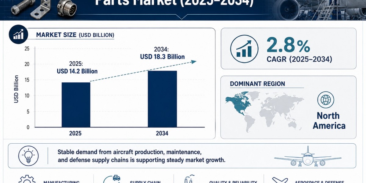 Aerospace & Defense C-Class Parts Market to Reach USD 18.3 Billion by 2034