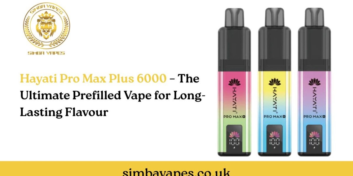 Hayati Pro Max Plus 6000 – The Ultimate Prefilled Vape for Long-Lasting Flavour