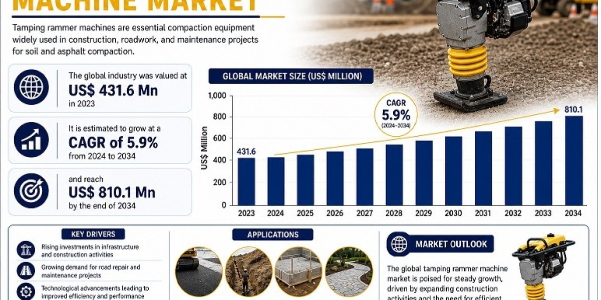 Tamping Rammer Machine Market Strengthened by Road Construction Projects