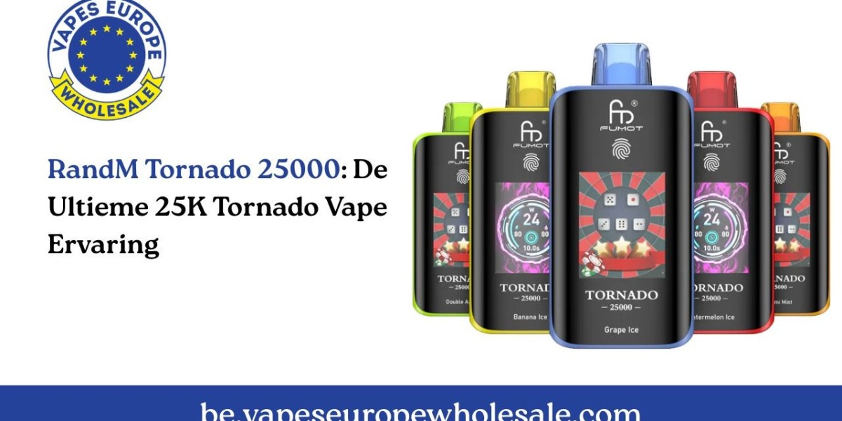 RandM Tornado 25000: De Ultieme 25K Tornado Vape Ervaring