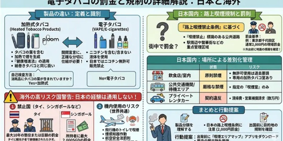 VAPEと加熱式タバコの違い