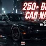 Black car