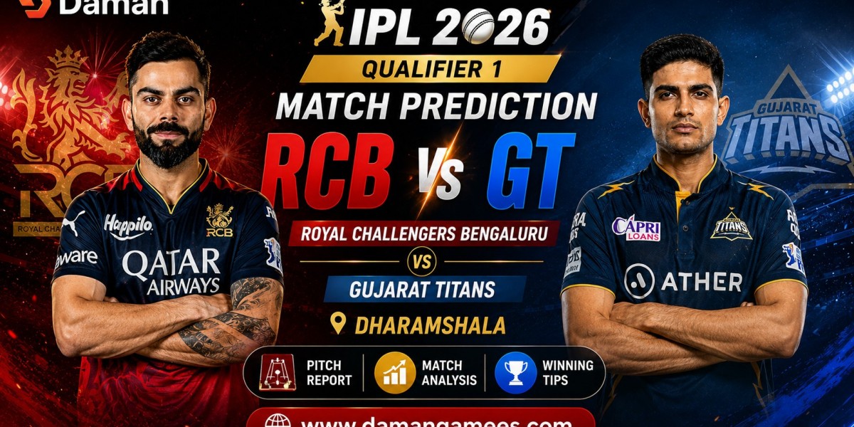 Damangames Match Prediction: Royal Challengers Bengaluru vs Gujarat Titans – Qualifier 1 Preview