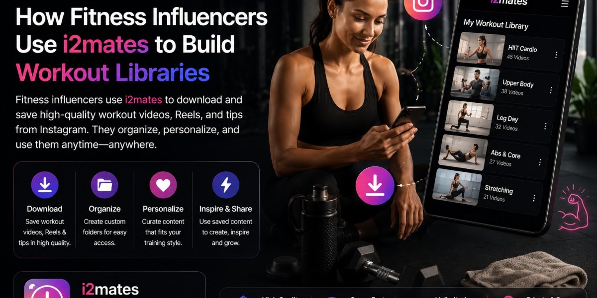 How Fitness Influencers Use i2mates to Build Workout Libraries
