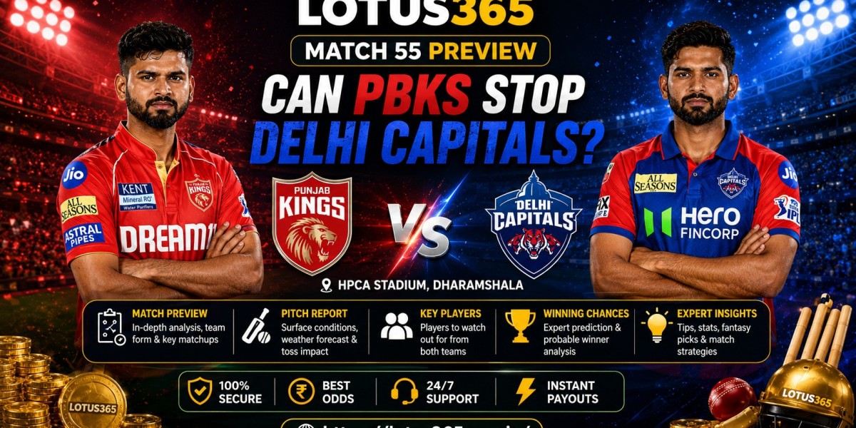 Lotus365 Match 55 Preview: Can PBKS Stop Delhi Capitals?