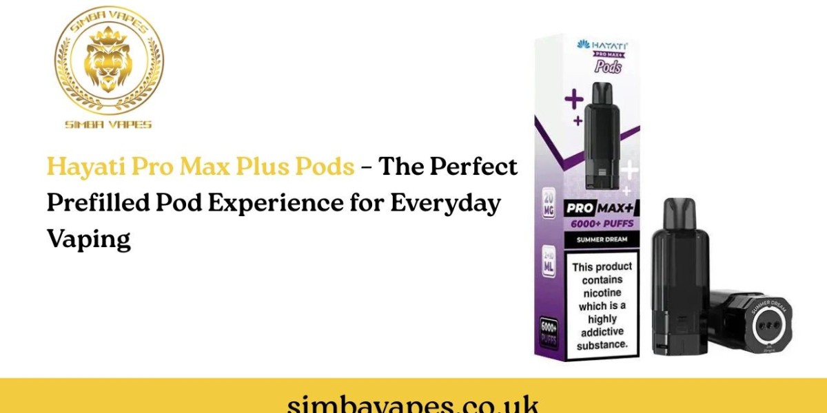 Hayati Pro Max Plus Pods – The Perfect Prefilled Pod Experience for Everyday Vaping