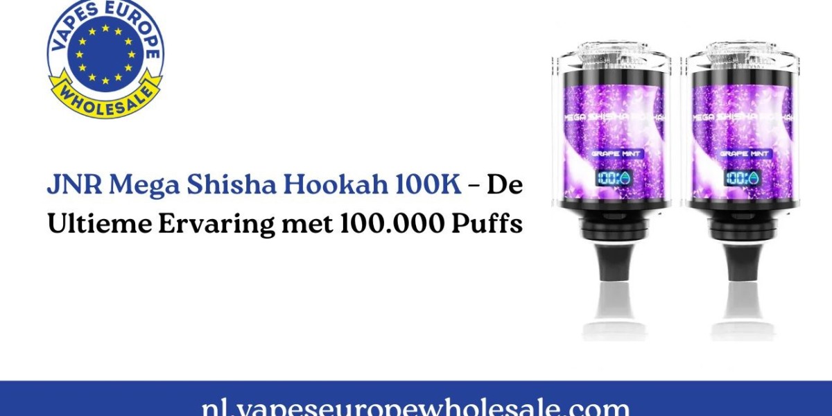 JNR Mega Shisha Hookah 100K – De Ultieme Ervaring met 100.000 Puffs