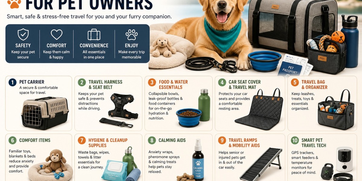 Best Travel Accessories for Pet Owners