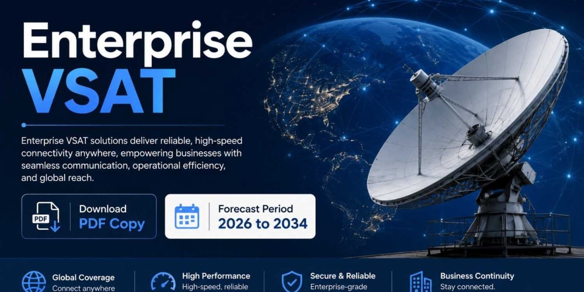 Enterprise VSAT Market Outlook 2034: Global Trends, Technology Innovations, and Growth Forecast