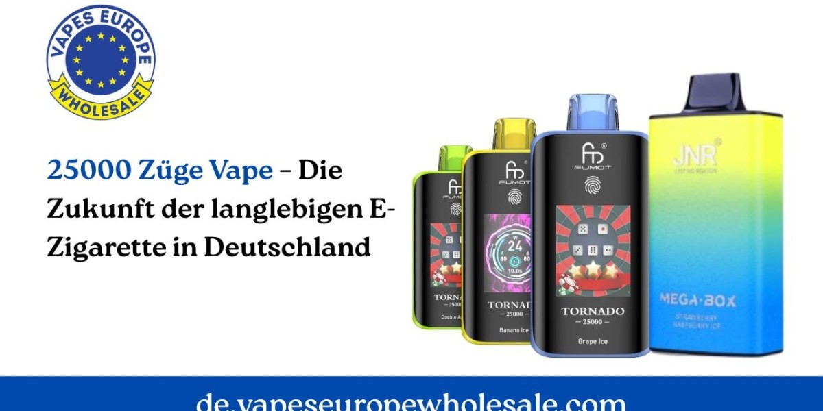 25000 Züge Vape – Die Zukunft der langlebigen E-Zigarette in Deutschland
