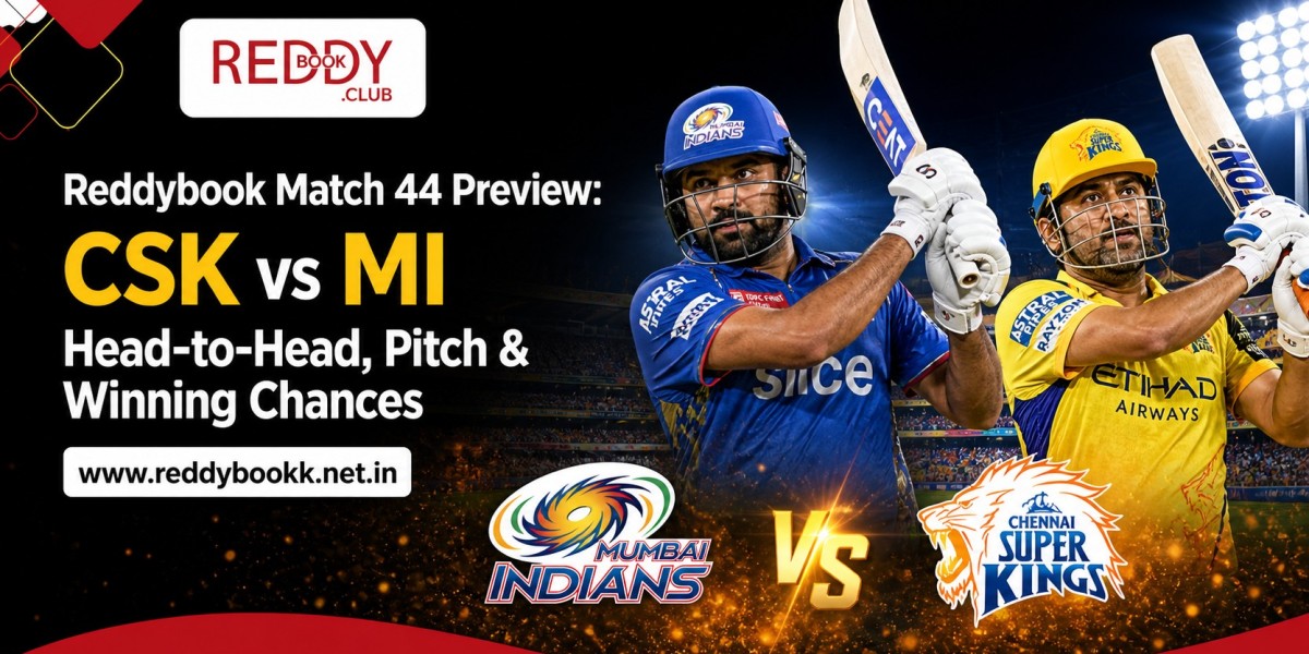 Reddybook Match 44 Preview: CSK vs MI Head-to-Head, Pitch & Winning Chances