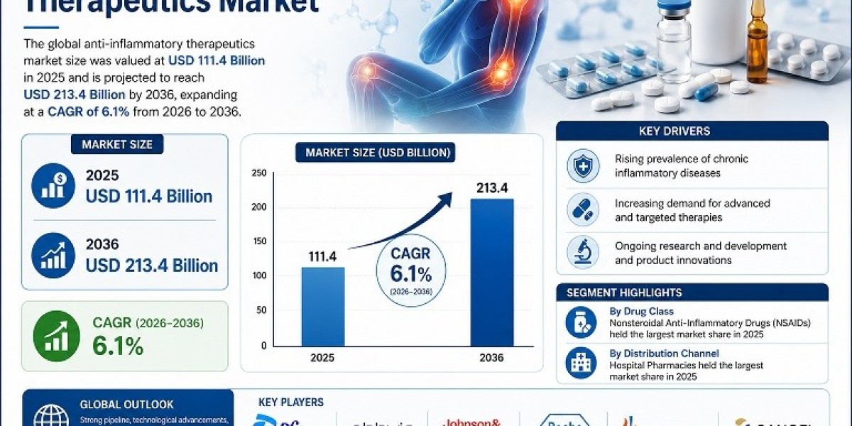 Anti-Inflammatory Therapeutics Market Gains Momentum with Expanding Research Activities