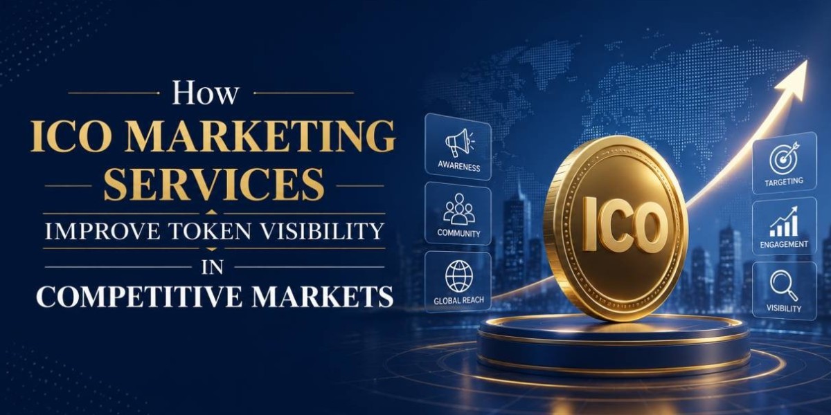 How ICO Marketing Services Improve Token Visibility in Competitive Markets
