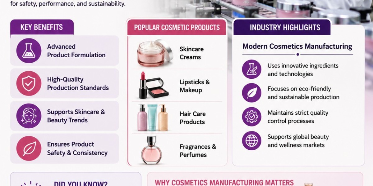 Cosmetics Manufacturing Market: Innovation Driving the Future of Beauty