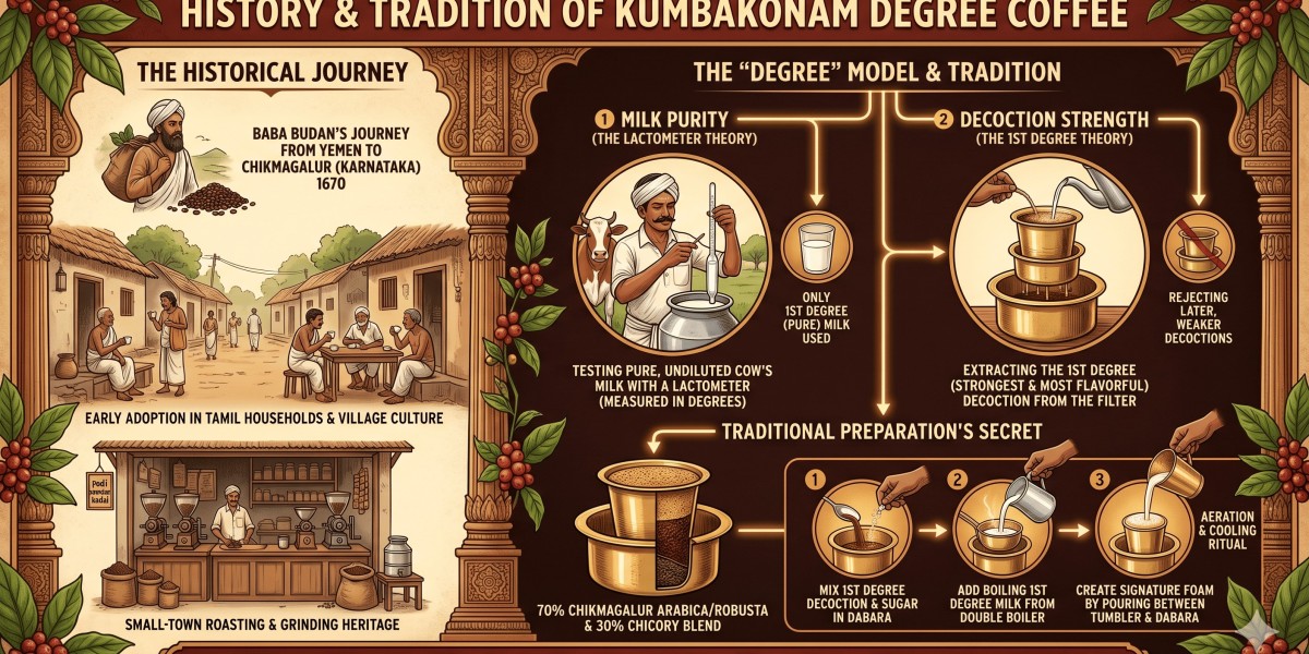 Why South Indian Filter Coffee Is Traditionally Served in a Dabara Set
