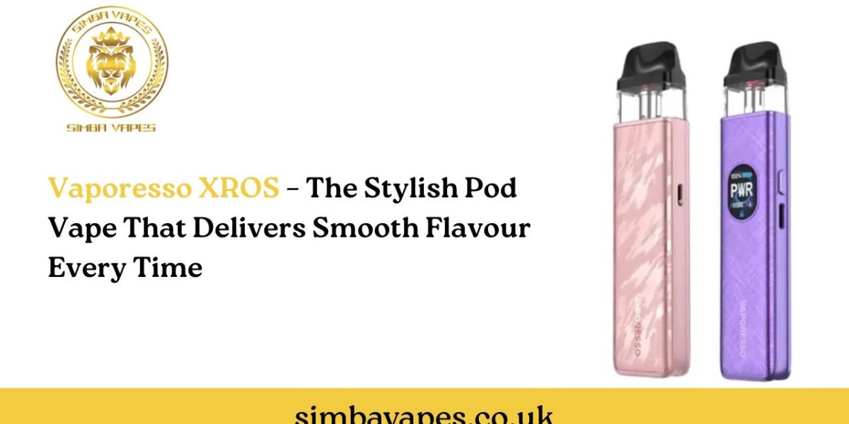 Vaporesso XROS – The Stylish Pod Vape That Delivers Smooth Flavour Every Time