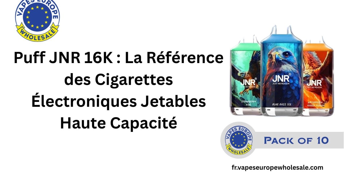 Puff JNR 16K : La Référence des Cigarettes Électroniques Jetables Haute Capacité