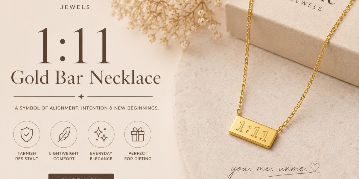 11:11 Gold Bar Necklace – A Timeless Symbol of Style and Meaning