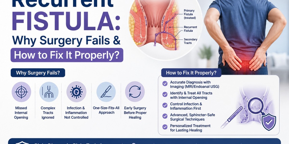 Recurrent Fistula: Why Surgery Fails & How to Fix It Properly?