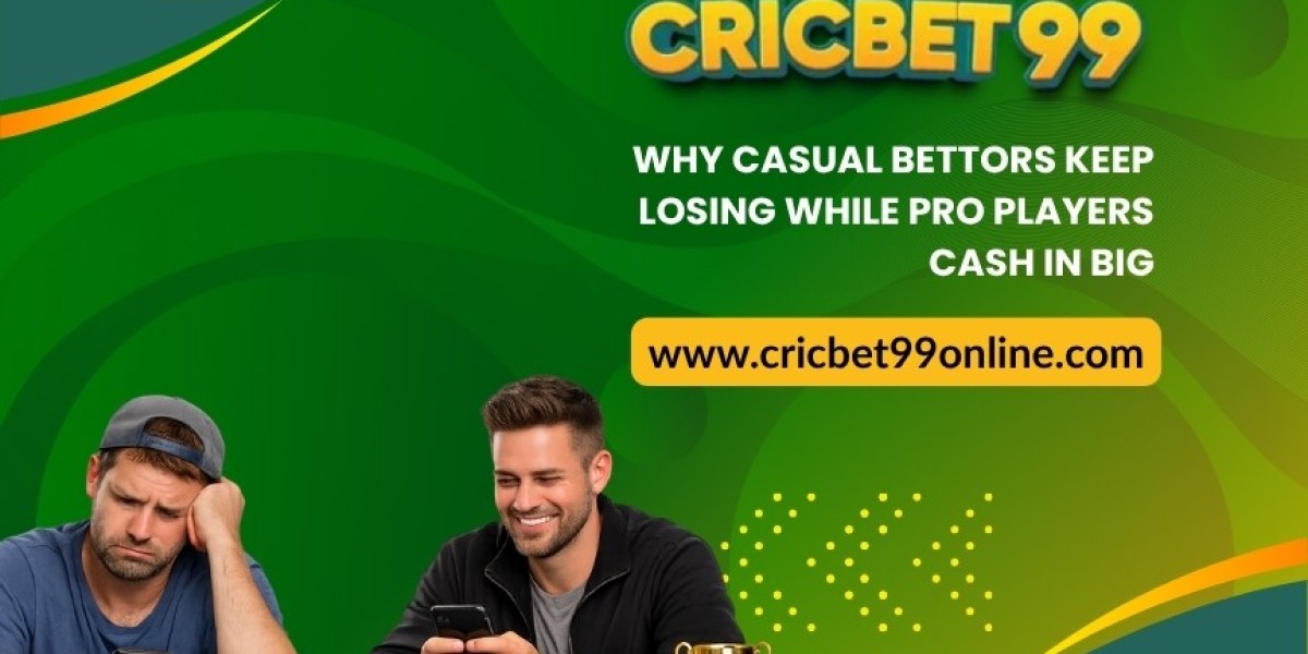 Why Casual Bettors Keep Losing While Pro Players Cash In Big | Cricbet99 Guide