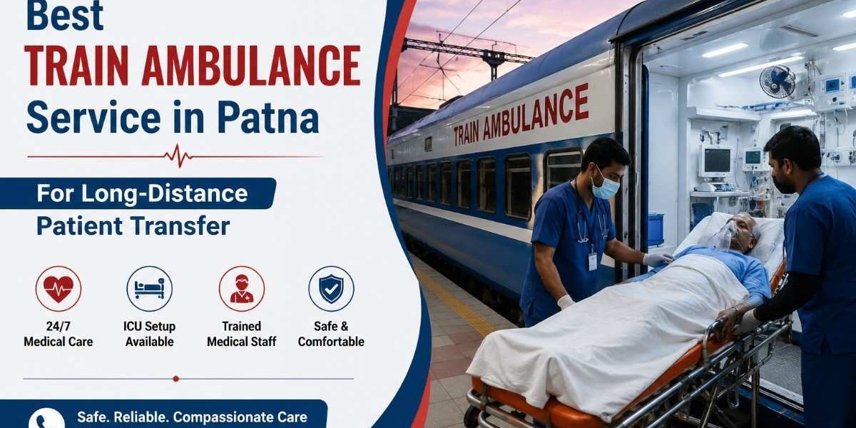 Affordable Train Ambulance Service in Patna: Cost, Facilities & Booking Process