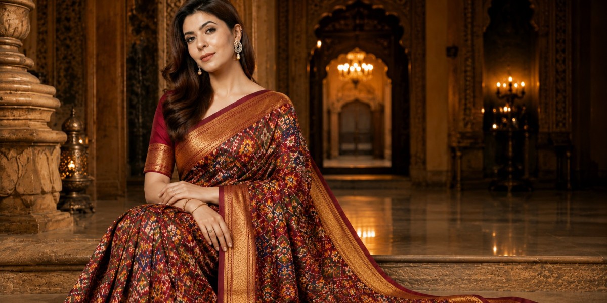 Best Lightweight Patola Sarees Online for Comfort Wear