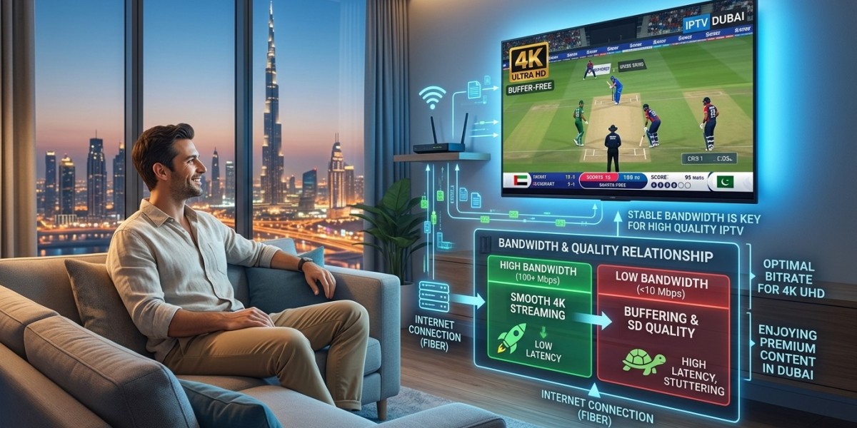 Understanding IPTV Streaming Quality and Bandwidth in IPTV Dubai