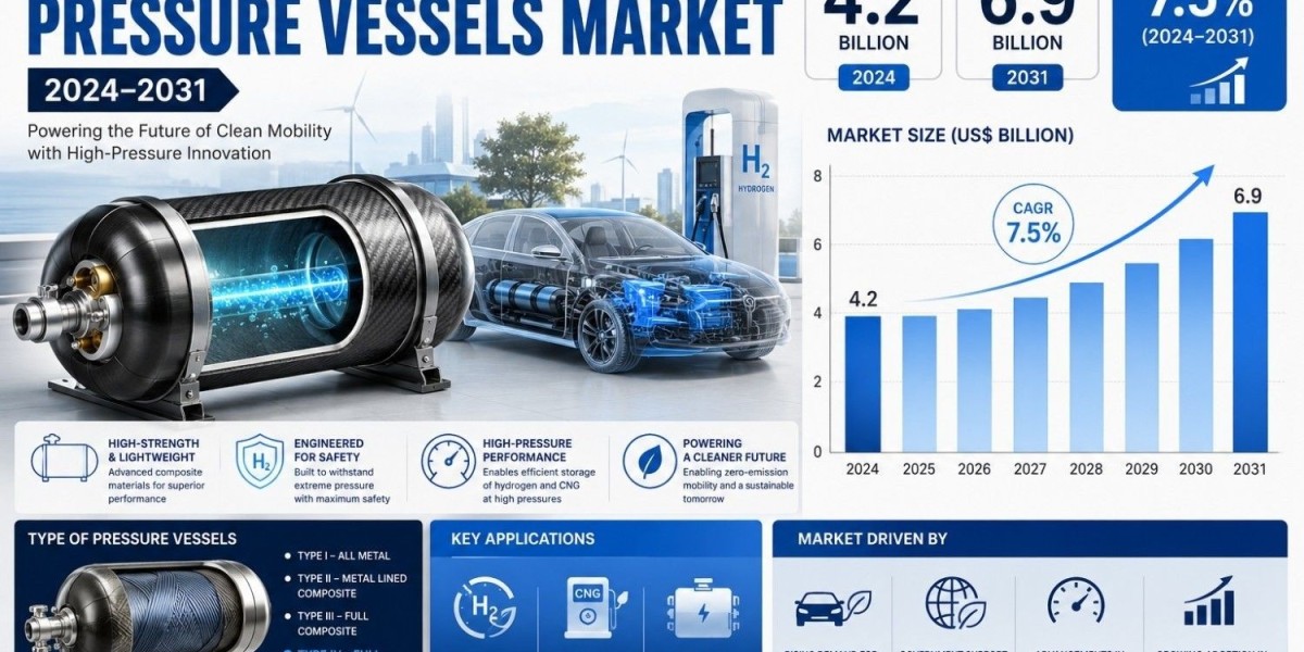 Automotive Pressure Vessels Market Share to Reach US$ 6.9 Billion by 2031 as Competitive Landscape Evolves