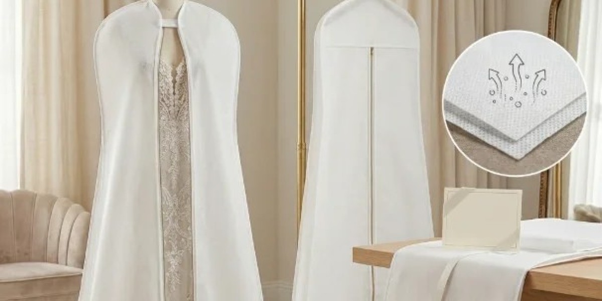 How Breathable Wedding Dress Bags Improve Bridal Gown Preservation and Presentation