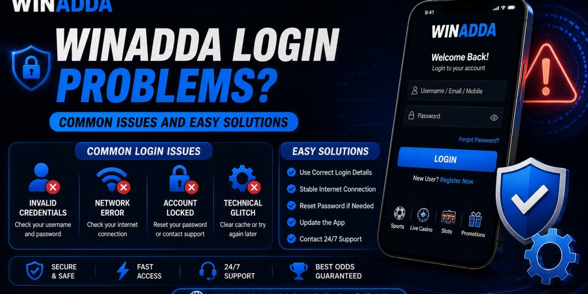 Winadda Login Problems? Common Issues and Easy Solutions