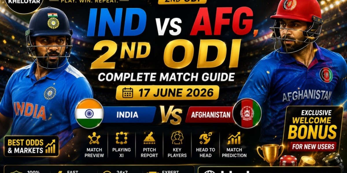 IND vs AFG, 2nd ODI: Complete Match Guide - 17 June 2026