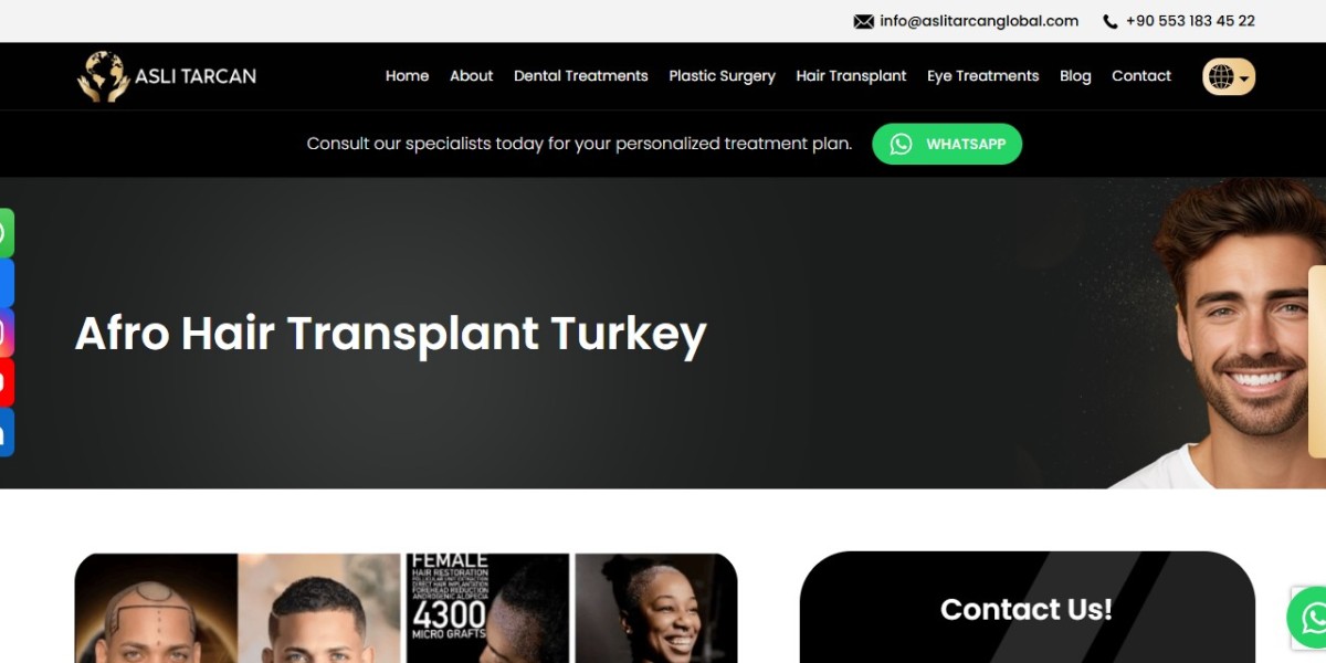 Afro Hair Transplant Turkey: A Complete Guide to Specialized Hair Restoration