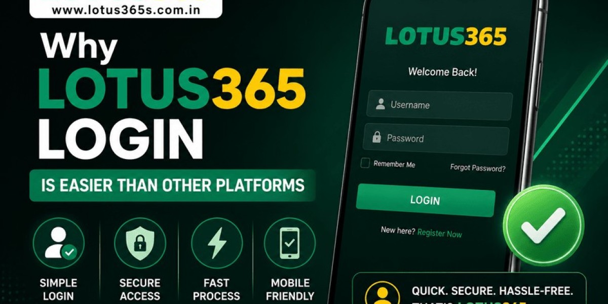 Why Lotus365 Login Is Easier Than Other Platforms