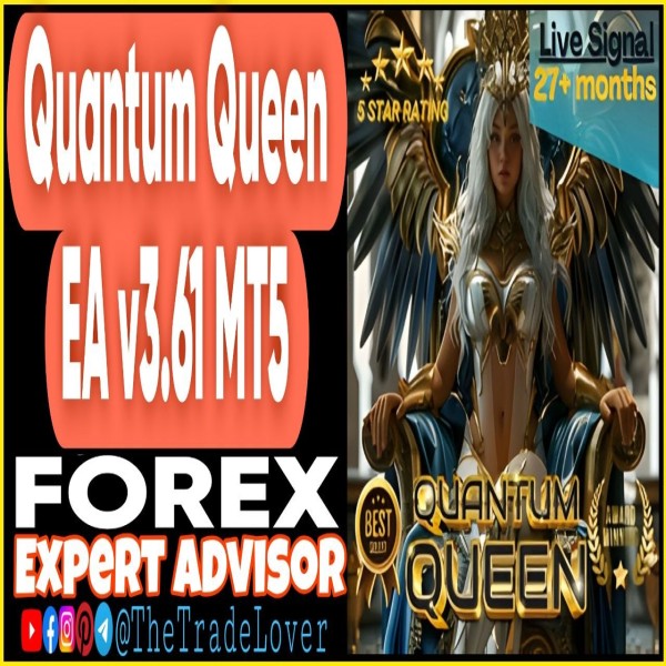 Quantum Queen EA v3.61 MT5 (Works on Build 5836) | Forex Robot | MT5 Expert Advisor - The Trade Lovers