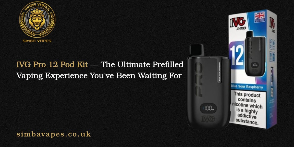 IVG Pro 12 Pod Kit — The Ultimate Prefilled Vaping Experience You've Been Waiting For