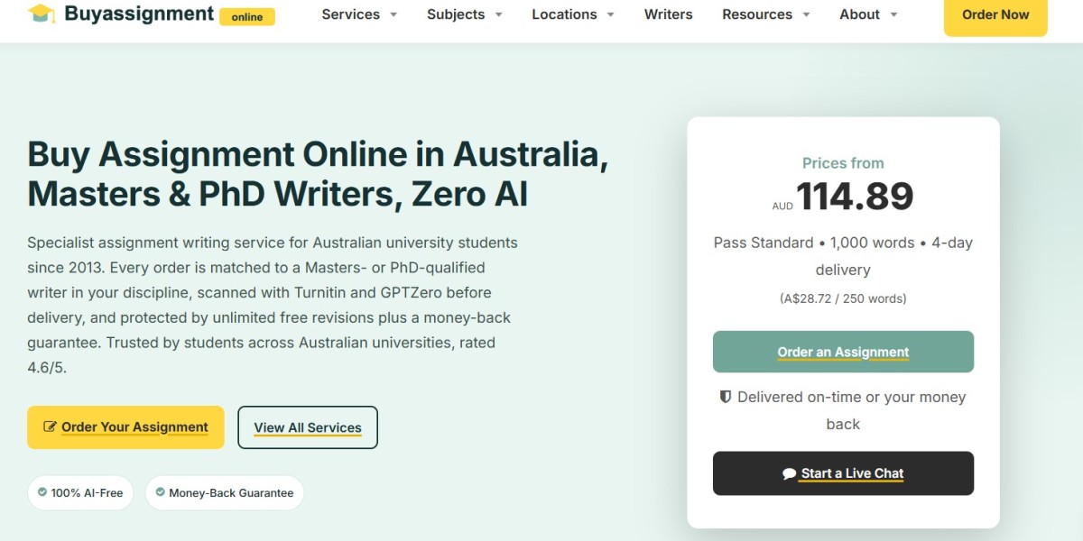 Buy Assignment Online in Australia — Masters & PhD Writers, Zero AI for Premium Academic Support