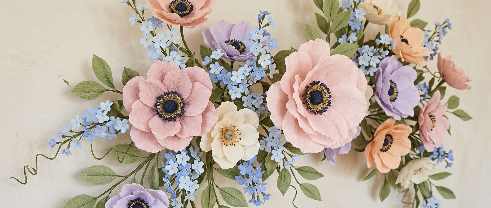 Giant Floral Party Decorations & Paper Flower in UAE