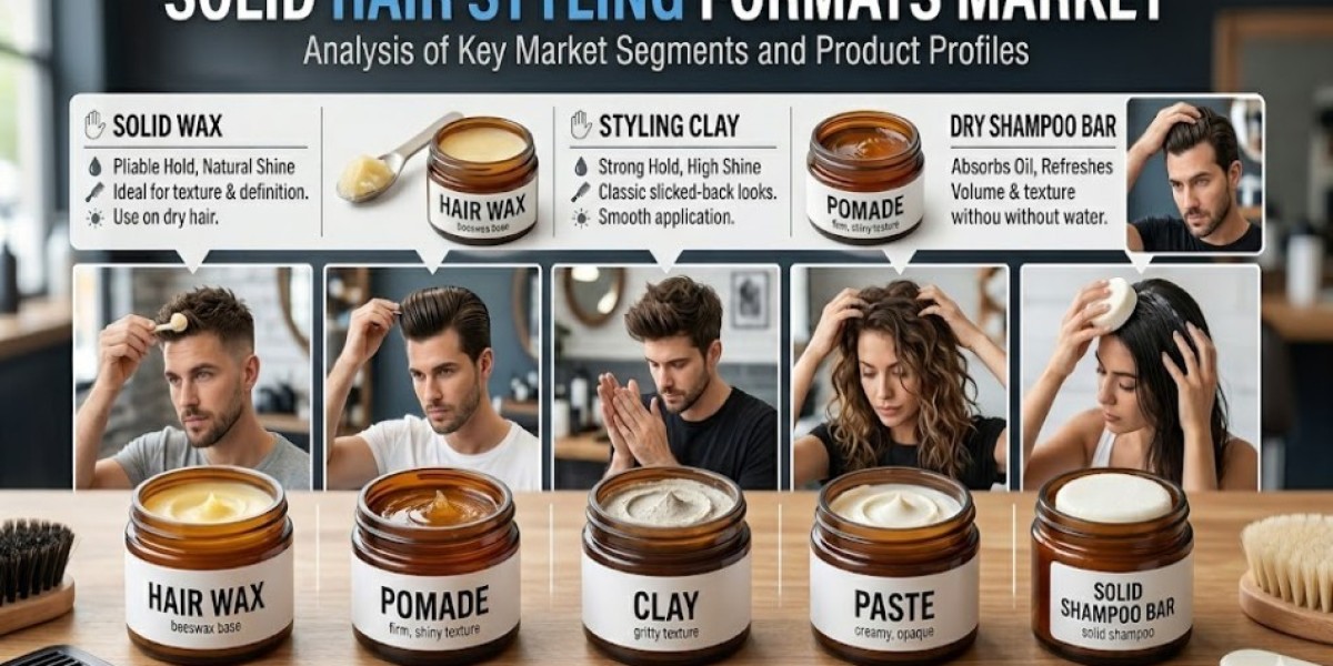 Global Solid Hair Styling Formats Market Trends, Demand & Forecast 2026–2036