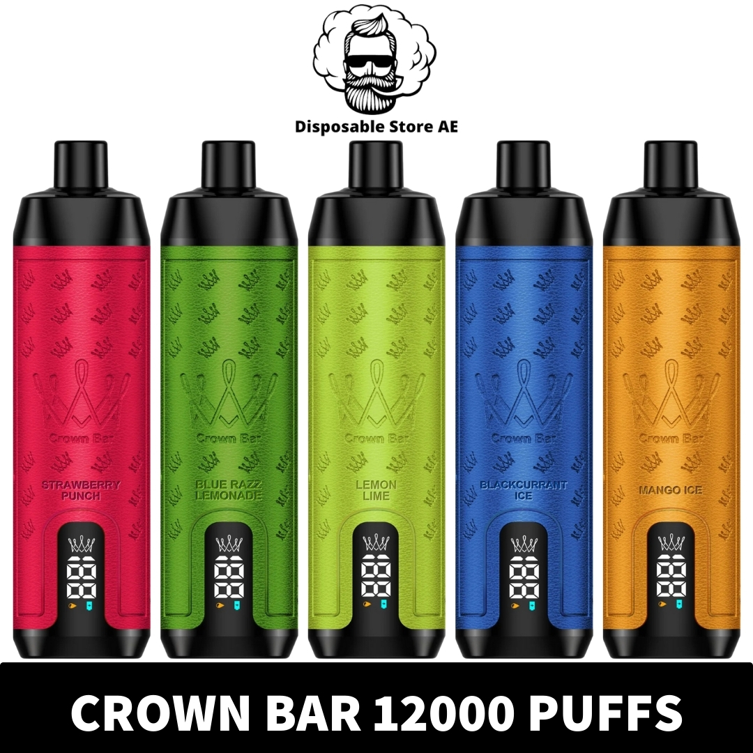 AL FAKHER CROWN BAR 12000 Puffs 50MG Disposable Vape in Dubai