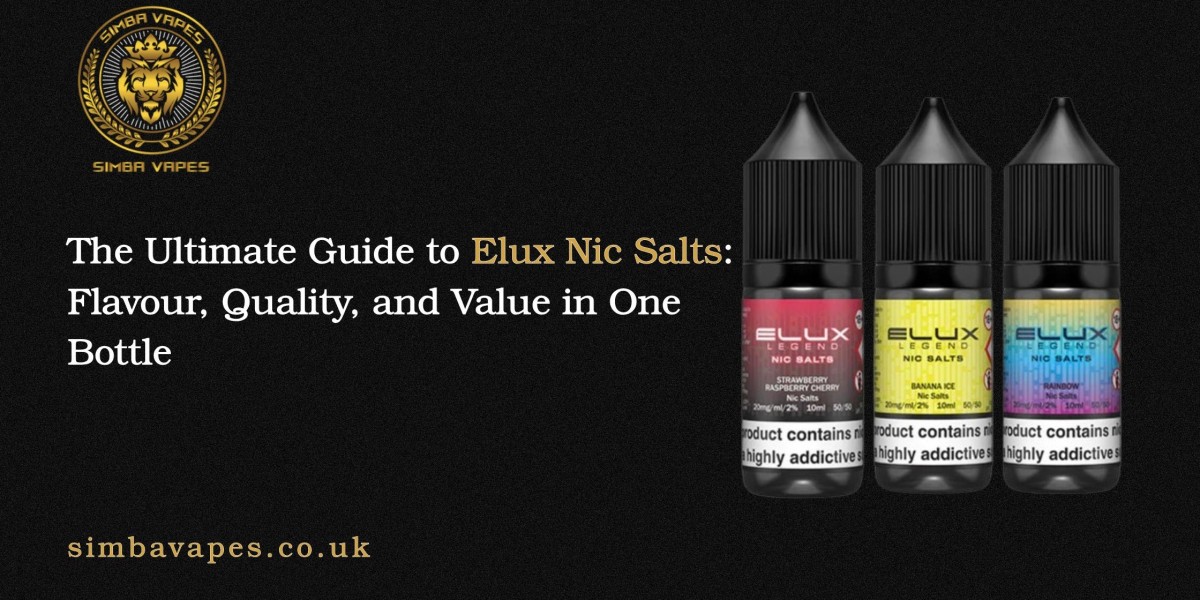 The Ultimate Guide to Elux Nic Salts: Flavour, Quality, and Value in One Bottle
