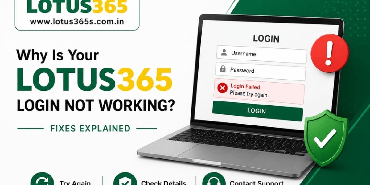 Why Is Your Lotus365 Login Not Working? Fixes Explained