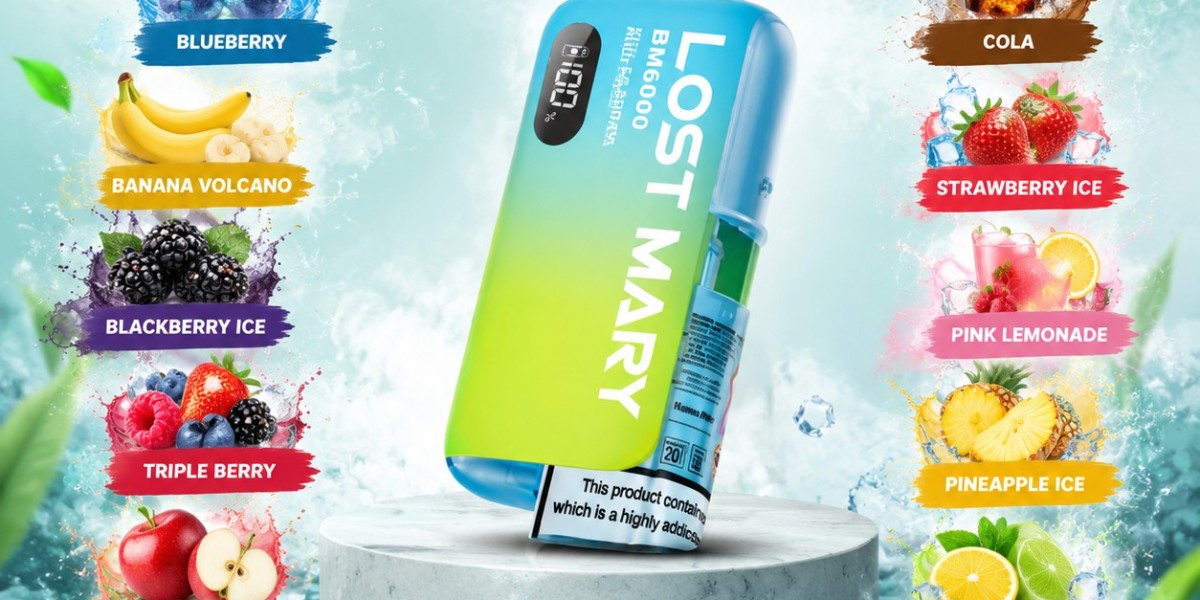 Lost Mary BM6000 Puffs Box of 5 Wholesale Guide UK.