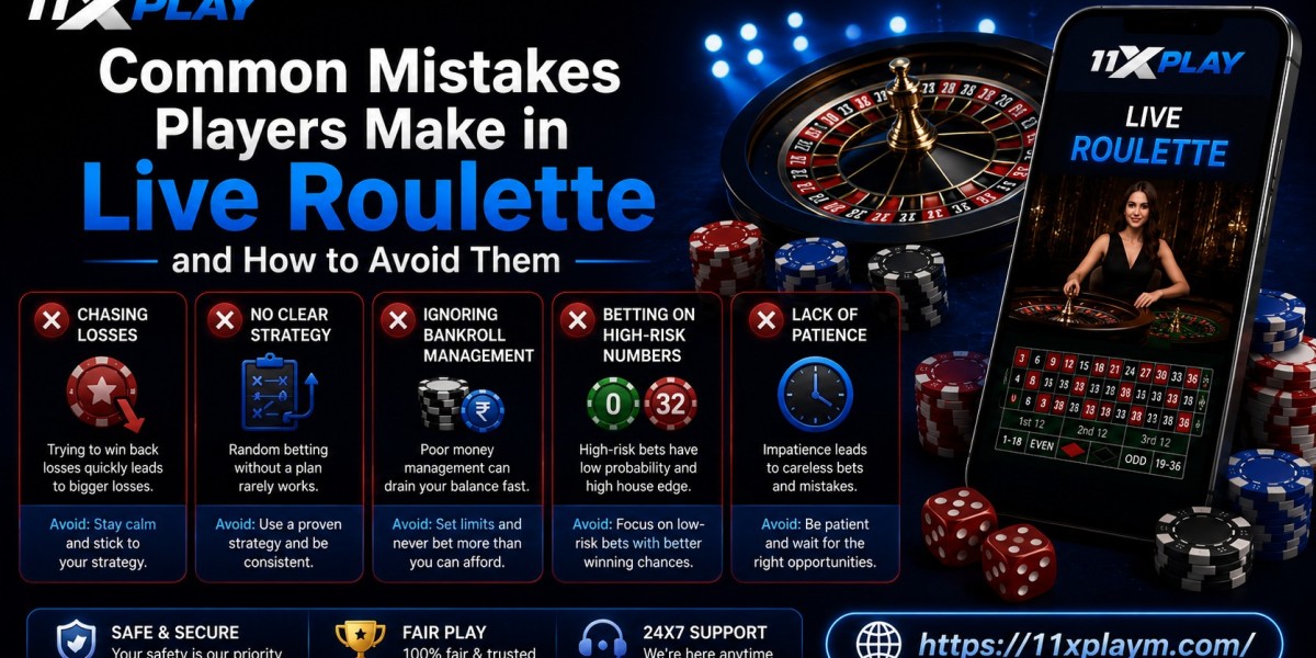 Common Mistakes Players Make in Live Roulette and How to Avoid Them